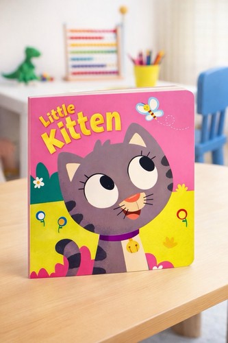 Little kitten board - board, book