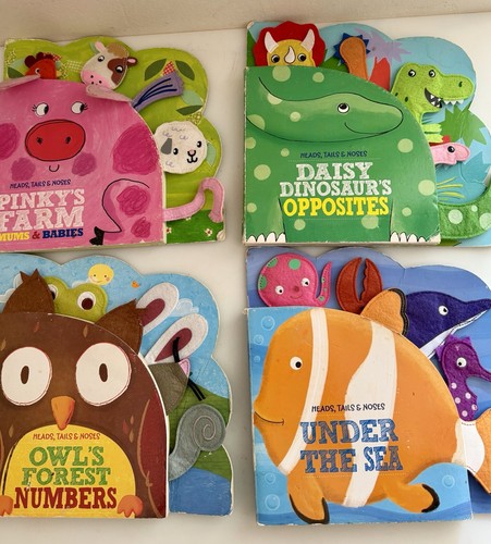 Baby board book set with - x,