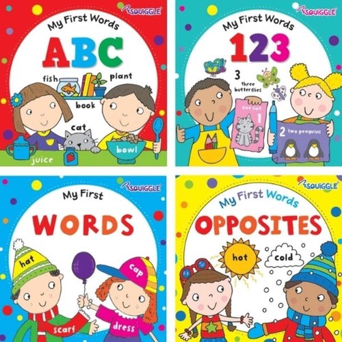 Baby toddler board books - 4, set